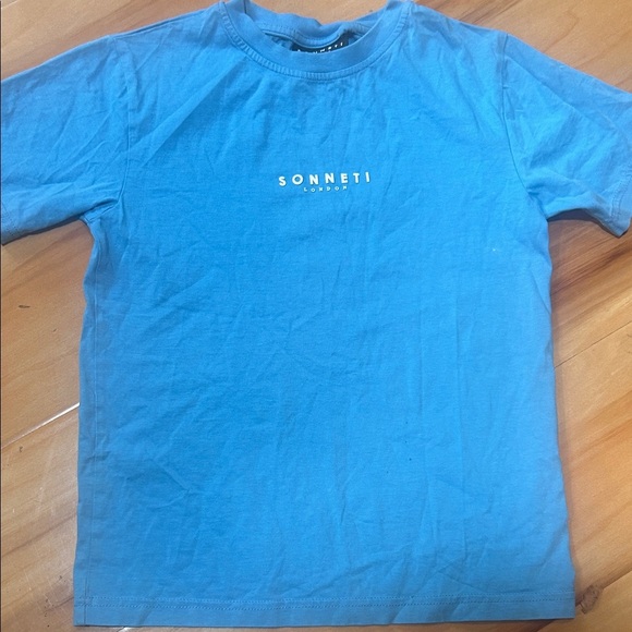 Kids Blue Short Sleeve Tee - Picture 1 of 6